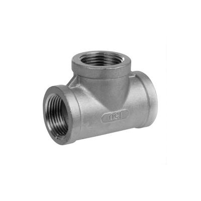 Red Tee Pipe Fitting